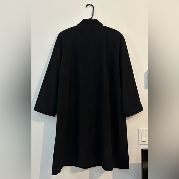 Wool cashmere blended vintage coat - Picture 3 of 5